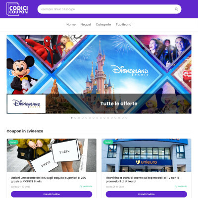 Codici Coupon Italia